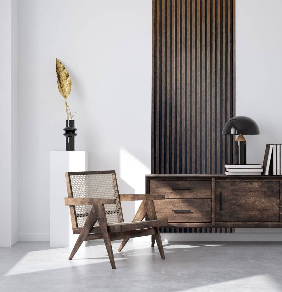 Vasco Wandpaneel - Walnoot houtlook